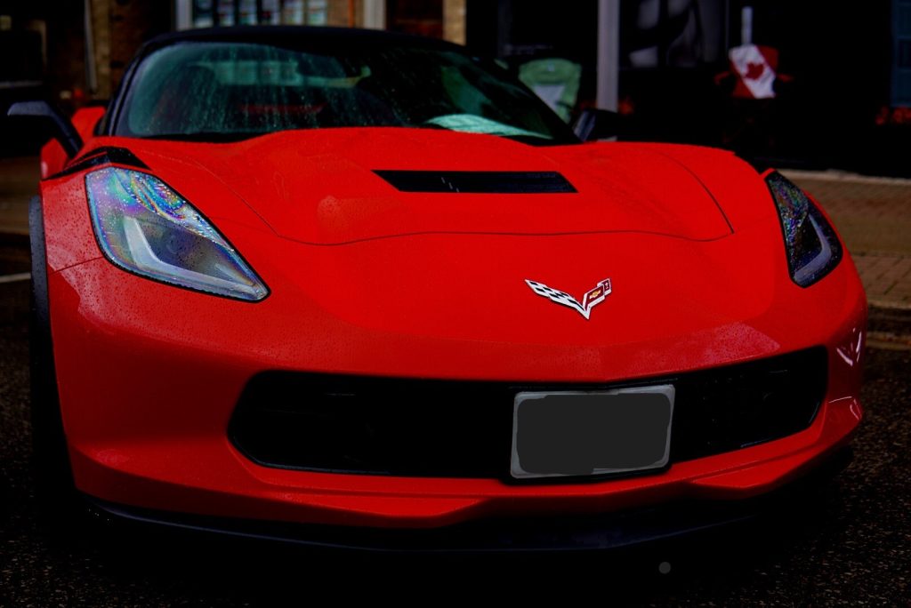 Red corvette